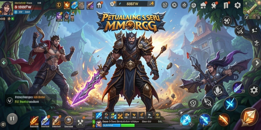 Gameplay menegangkan dan aksi seru di dunia 888FW.