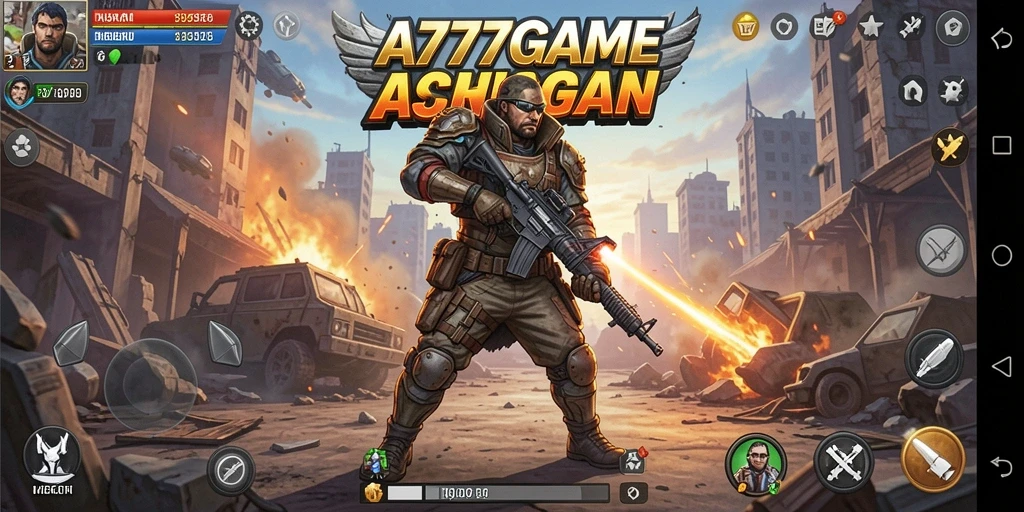 Tampilan gameplay A777GAME dengan aksi mendebarkan dan grafis menawan.