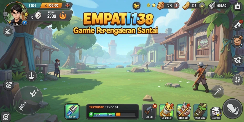 Tampilan gameplay EMPATI138 yang menawan saat mengumpulkan sumber daya.