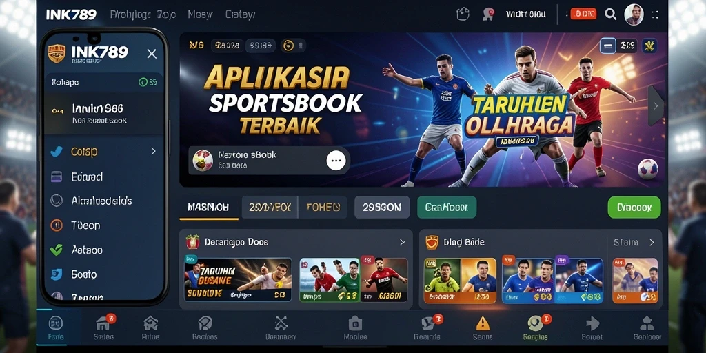 Tampilan gameplay yang menarik dan interaktif di aplikasi Sportsbook INK789.