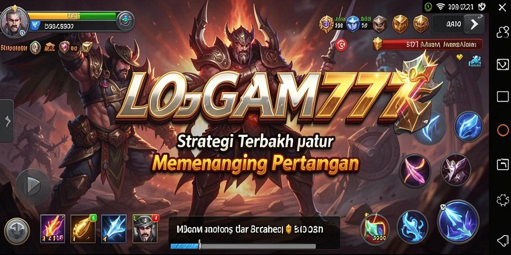 Tampilan gameplay LOGAM777 yang menarik dan penuh taktik.