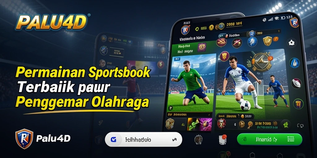 Tampilan screenshot utama PALU4D yang menampilkan suasana taruhan olahraga.