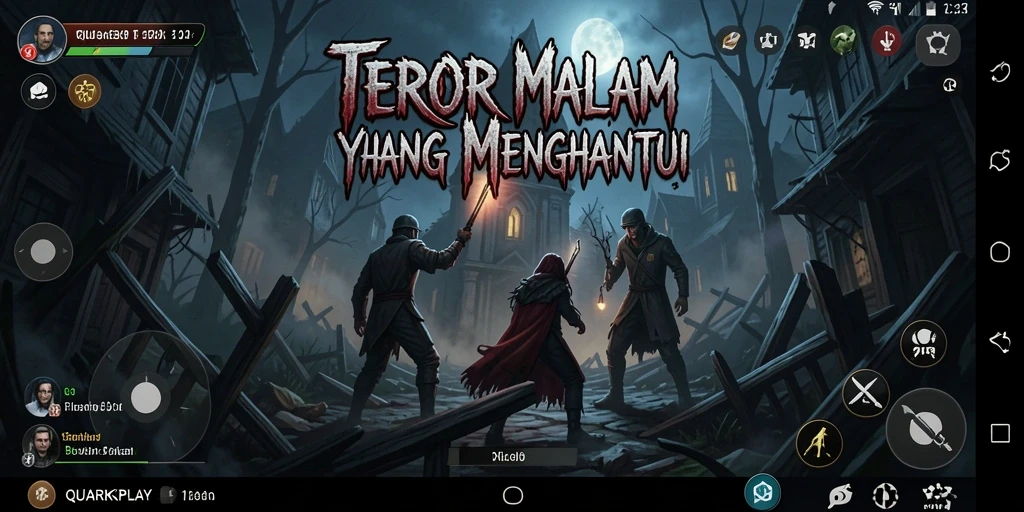 Pengalaman gameplay menegangkan di dunia penuh teror.