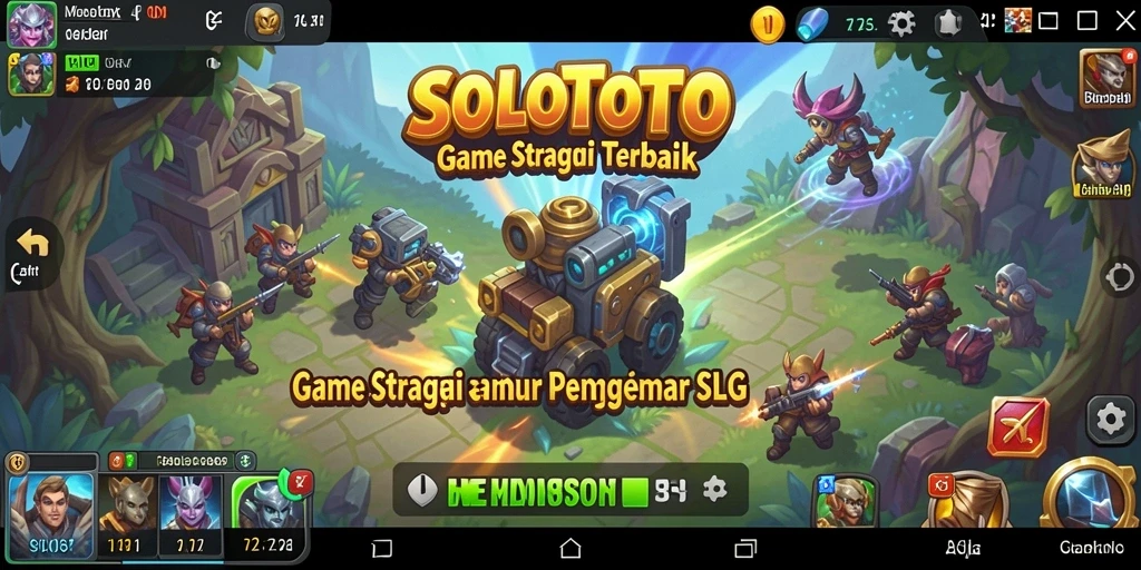 Tampilan gameplay SLG yang seru dan menantang di SOLOTOTO.
