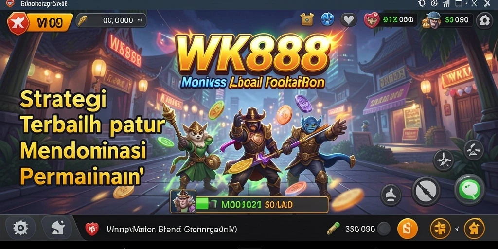 Tampilan gameplay WK888 yang memukau dalam pertempuran strategi.